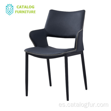 Silla de comedor de plástico para muebles de comedor